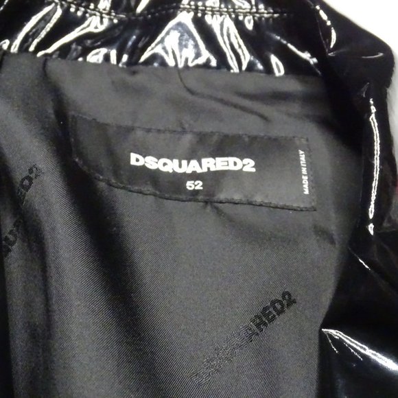 Authentic Dsquared2 Leopard Print Biker Jacket - Picture 2 of 7